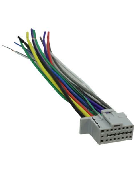 Arnes Conector Con Cables Para Autoestereo 16 Pin Tipo Panasonic