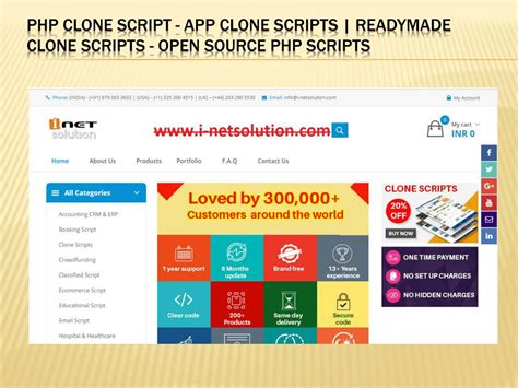 Ppt Php Clone Script App Clone Scripts Readymade Clone Scripts