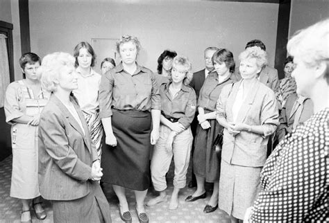 Ddr Fotoarchiv Berlin Margot Honecker In Der Scholochow Os