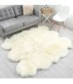 Ivory White Extra Large Sheepskin Rug Octo X Ft Sheepskin Town