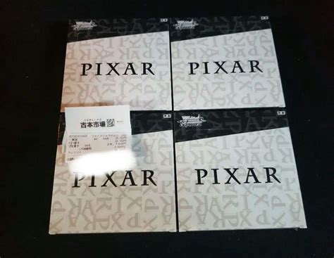 ヴァイスシュヴァルツブースター Pixar 4box 新品未開封 シュリンク付 日本最大のブランド 490割引 Swimmainjp