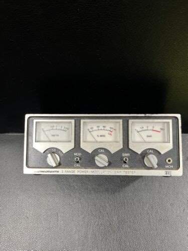 Micronta Range Power Modulation Swr Cb Ham Radio Meter