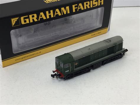 Graham Farish 371 030 N Gauge Class 20 D8000 Br Green Dcc Fitted