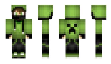 Creeper0001 Minecraft Skin 64x32 Steve