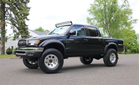 2001 TOYOTA TACOMA CREW CAB 4X4 V6 NEW PRO COMP LIFT KIT NEW WHEELS/TIRES CLEAN - 5TEHN72N51Z788667