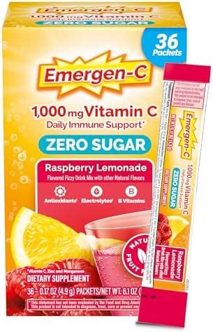 Amazon Emergen C 1000mg Vitamin C Powder With Antioxidants B