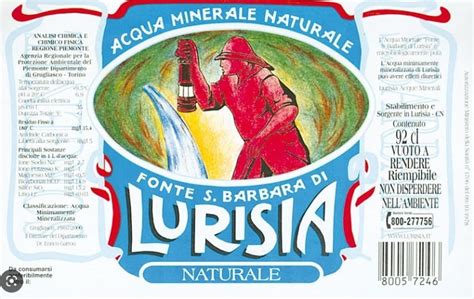 Acqua Lurisia Caratteristiche E Residuo Fisso