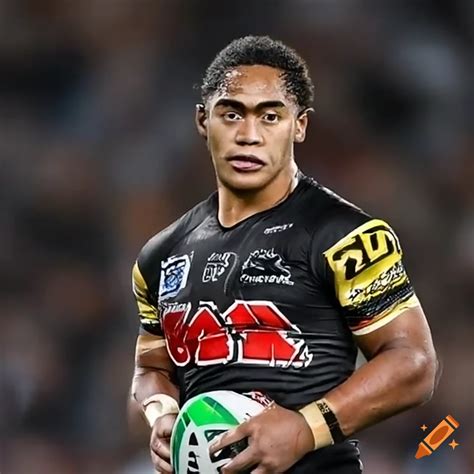 Jarome luai bad boy penrith panthers on Craiyon