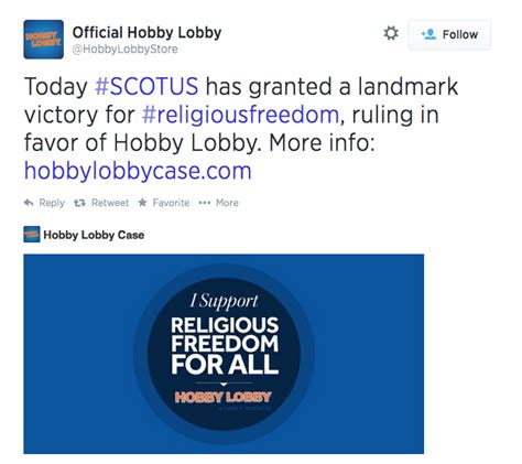 Hobby Lobby Response Burwell V Hobby Lobby Know Your Meme