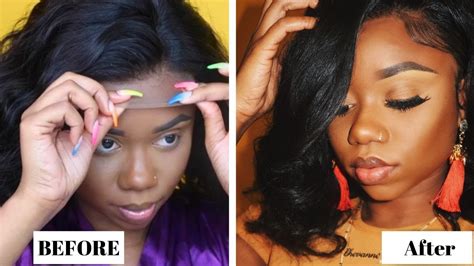 How To Melt Your Lace Frontal Without Ghost Bond Glue And Heat Save