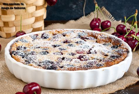 Hoy Cocinas T Receta De Clafoutis De Cerezas Con Almendra