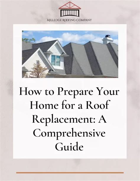 Ppt How To Prepare Your Home For A Roof Replacement A Comprehensive Guide Powerpoint