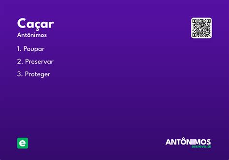 Significado Da Palavra Caçar - Caçar - Significado e Sinônimo - escreva.ai