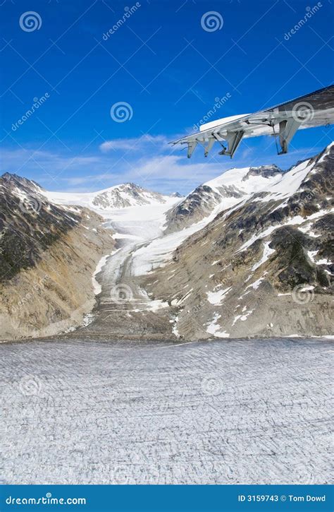 Glacier in Skagway Alaska stock image. Image of alaska - 3159743