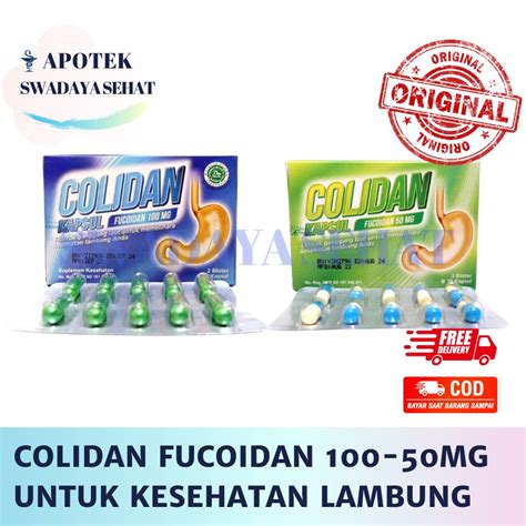 Jual Colidan Fucoidan Mg Mg Strip Tablet Ecer Menjaga Kesehatan