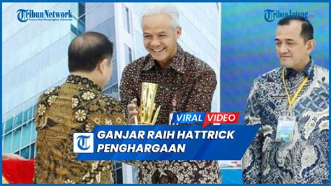 Ganjar Pranowo Raih Hattrick Penghargaan Pembangunan Terbaik Youtube