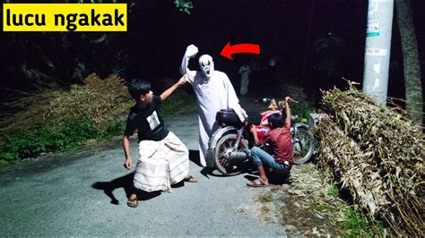 Viral Prankpocong Lucu Ngakak Sampe Kocar Kacir Mr Horror Prank