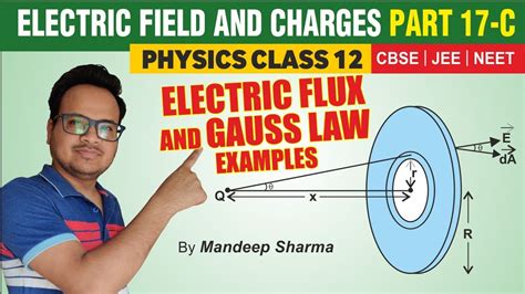 Electric Charges And Fields C Electric Flux And Gauss S Law