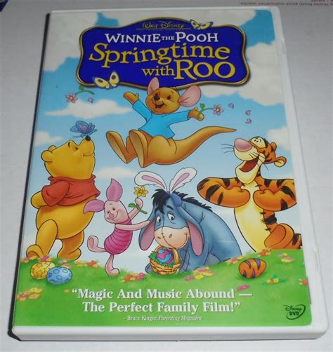 Winnie The Pooh Springtime With Roo Dvd 2004 Disney Children