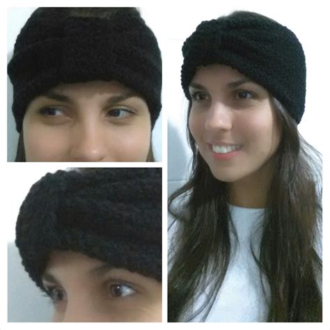 Headband De L Em Tric Preta Elo Produtos Especiais