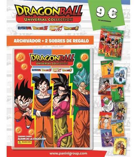 Pack Lanzamiento Dragon Ball Universal Collection De Panini Confi