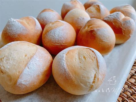 Saki『もっちり米粉入りパンと米粉レシピ＊食材3つで簡単旬おかず』 Hamburger Bun Food Bread