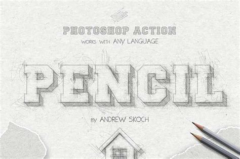 Best Photo To Pencil Drawing Effect Actions For Photoshop Elements Blog