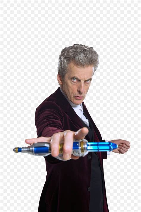 Peter Capaldi Twelfth Doctor Doctor Who Sonic Screwdriver, PNG ...