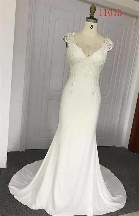 style.1-NO.11013 - cap sleeve v-neck bridal dresses from Darius Cordell