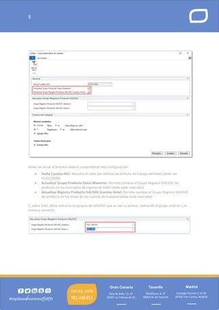 Noray Htl Guia Para El Cambio De Igic Pdf