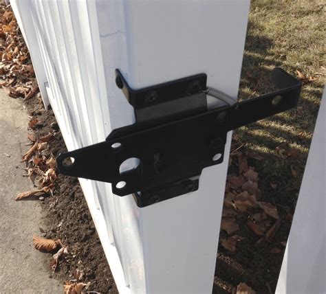 Vinyl Gate Latch Instructions