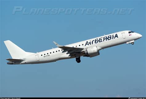 Sx Ptm Air Serbia Embraer Erj Sr Erj Sr Photo By Martin