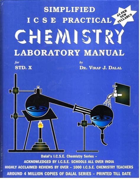 Dalal Icse Chemistry Series Simplified Icse Practical Chemistry