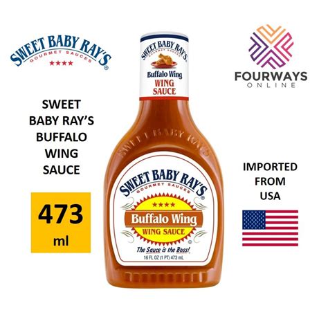 Sweet Baby Ray S Buffalo Wing Sauce 473ml 16 Fl Oz 651ml 22 Fl Oz