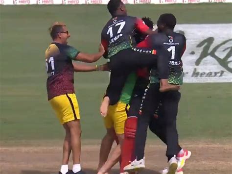 Cpl Final St Kitts And Nevis Patriots Beats St Lucia Kings In