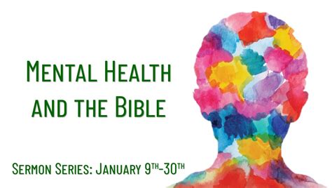 Trinity Umc Of Alexandria Mental Health And The Bible Sermon Series