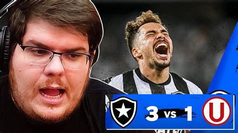 CASIMIRO REAGE A BOTAFOGO 3X1 UNIVERSITARIO MELHORES MOMENTOS