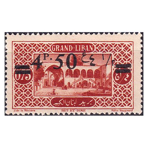 Grand Liban N Collection Timbres Colonies