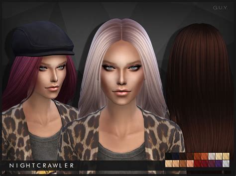 Woman Hair Long Hairstyle Fashion The Sims P Sims Clove