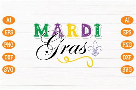 Mardi Gras Svg Graphic By Design Art Creative Fabrica