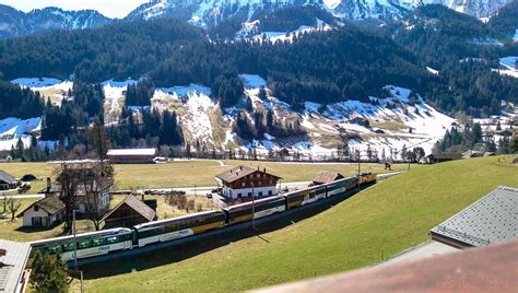 Switzerland's GoldenPass Panoramic Train