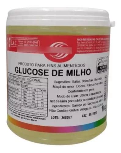 Glucose De Milho Arcolor Kg Mercadolivre