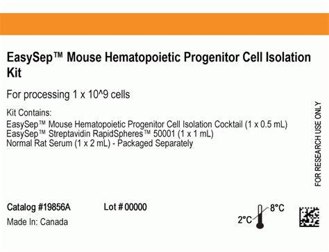 EasySep Mouse Hematopoietic Progenitor Cell Isolation Kit 产品中心 君合天晟