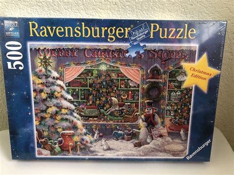 Ravensburg 16534 The Christmas Shop 500 Piece Puzzle New And Sealed EBay