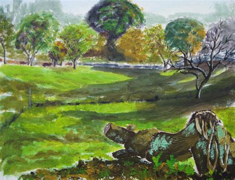 painting  landscape  alikaats painting  blog