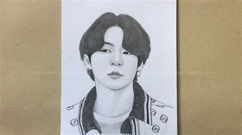 Jungkook Realistic Bts Drawing Easy - img-ultra