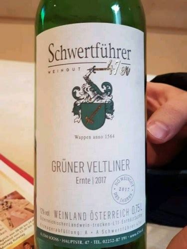 Weingut Schwertführer 47er Grüner Veltliner Vivino Brasil