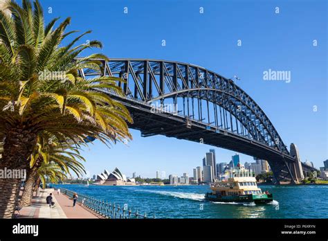 Sydney Opera House And Harbour Bridge Darling Harbour Sydney New South