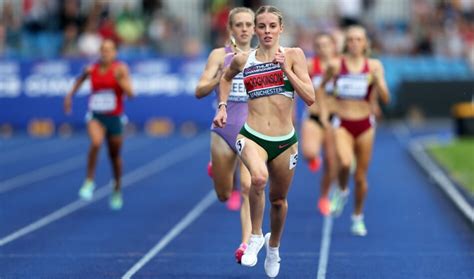 Keely Hodgkinson Wins 800m UK Title AW