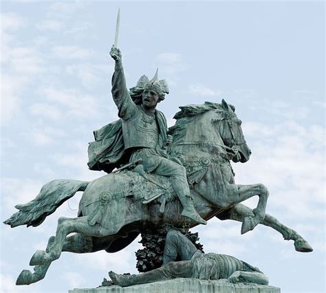 Statue Vercingetorix Clermont Ferrand VERCINGETORIX 4 CHEF DE LA